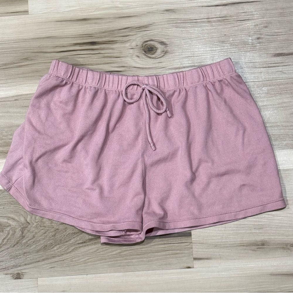 Catherine Malandrino Pink Lounge Comfy Sleep Pajama Shorts Women’s 2XL XXL